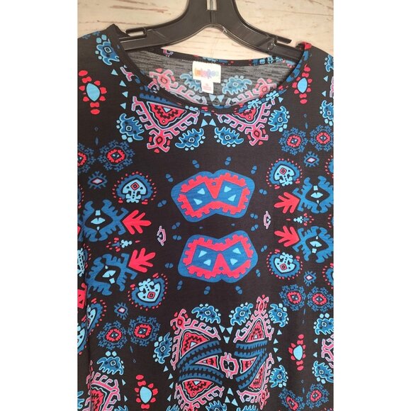 LulaRoe Small Irma Women's Designer 3/4 Sleeve Wide Neck Top - Picture 7 of 14